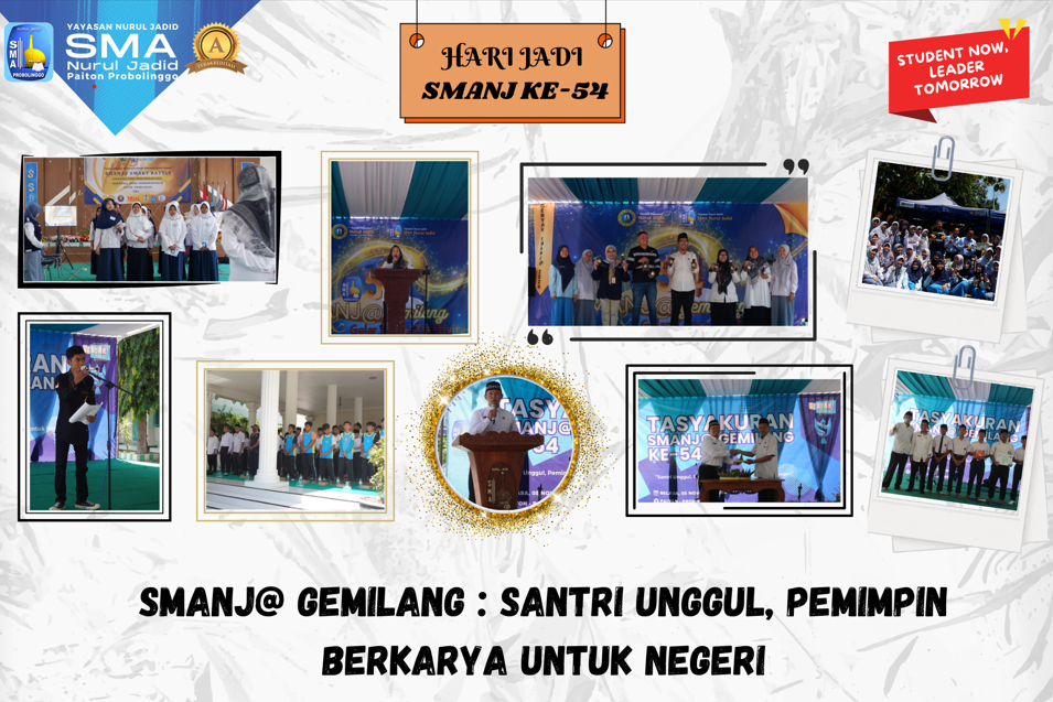 SMA Nurul Jadid Rayakan Hari Jadi ke-54