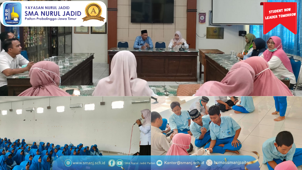Puskesmas Paiton dan Klinik Azzainiyah Gelar Skrining Kesehatan di  SMA Nurul Jadid