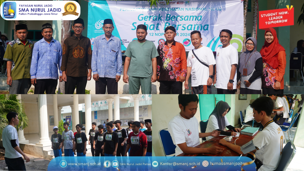 Dinas Kesehatan Probolinggo dan Klinik Azzainiyah, Sukses Gelar Aksi Bugar dan Sehat di SMA Nurul Ja