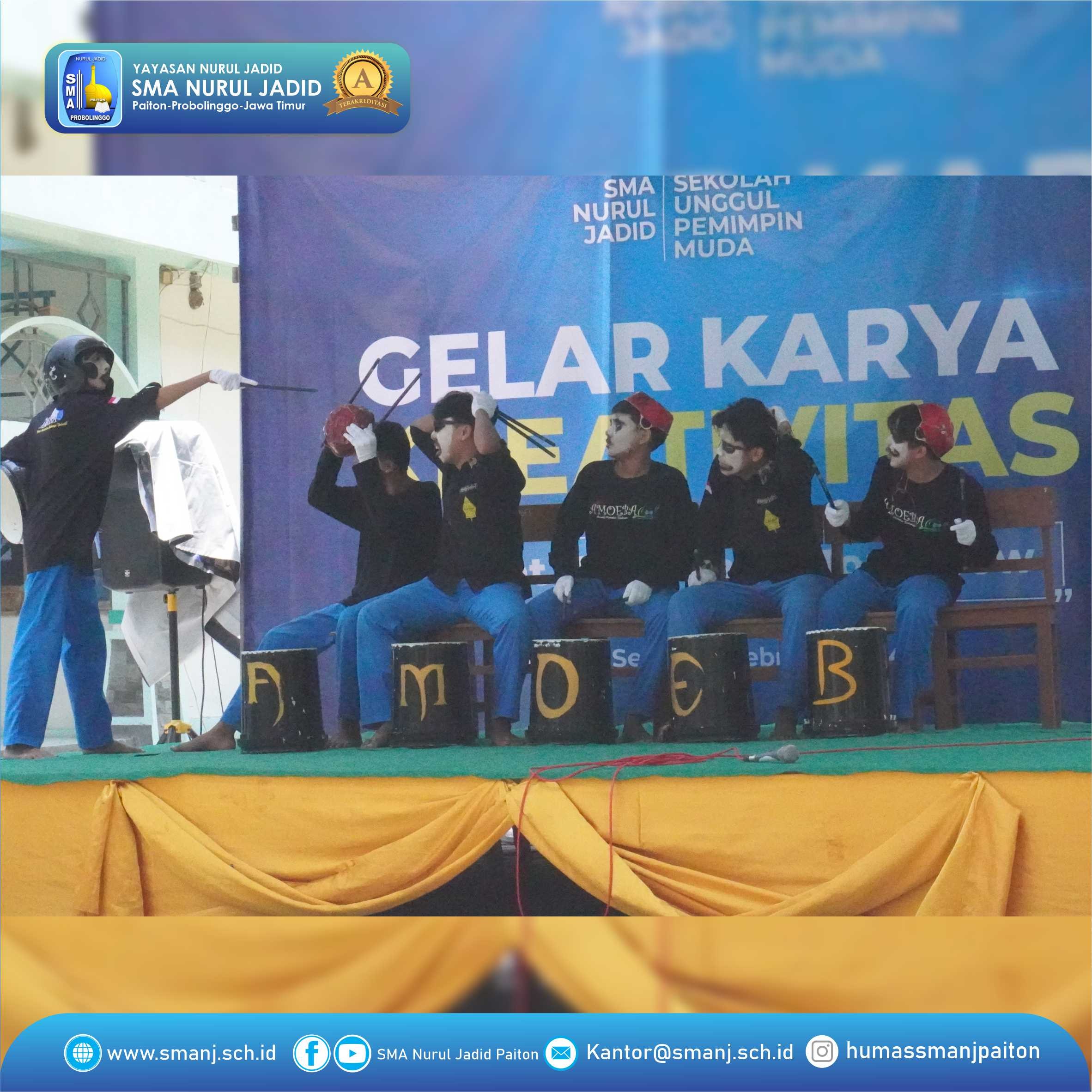 AMOEBA KEMBALI MENGGUNCANG PANGGUNG KREASI SENI